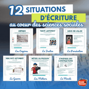 Situations d'écriture au coeur des sciences sociales