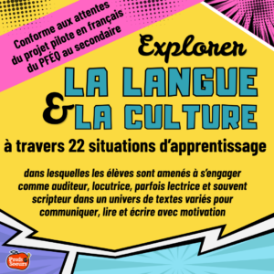 Situations d'apprentissage: textes variés au secondaire